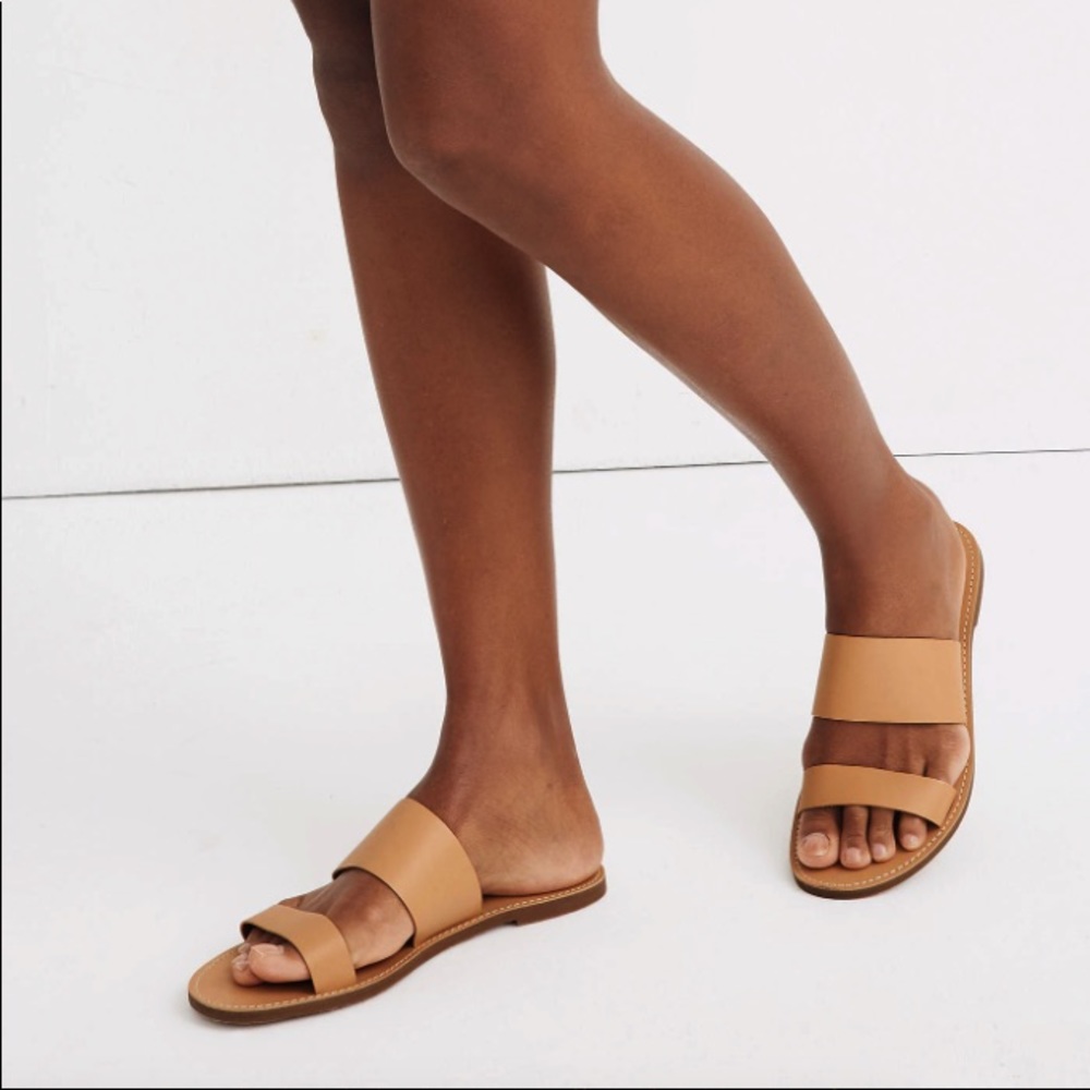 Madewell Boardwalk Double-Strap Slide Sandal
